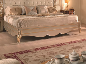 35TH ANNIVERSARY 2040-GLL - Wooden double bed by SCAPPINI & C - view 3